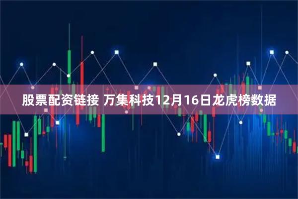 股票配资链接 万集科技12月16日龙虎榜数据